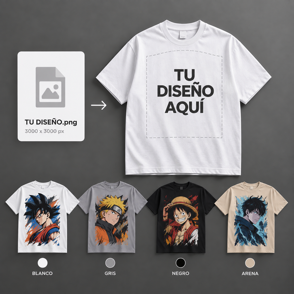 Playera personalizada con DTG