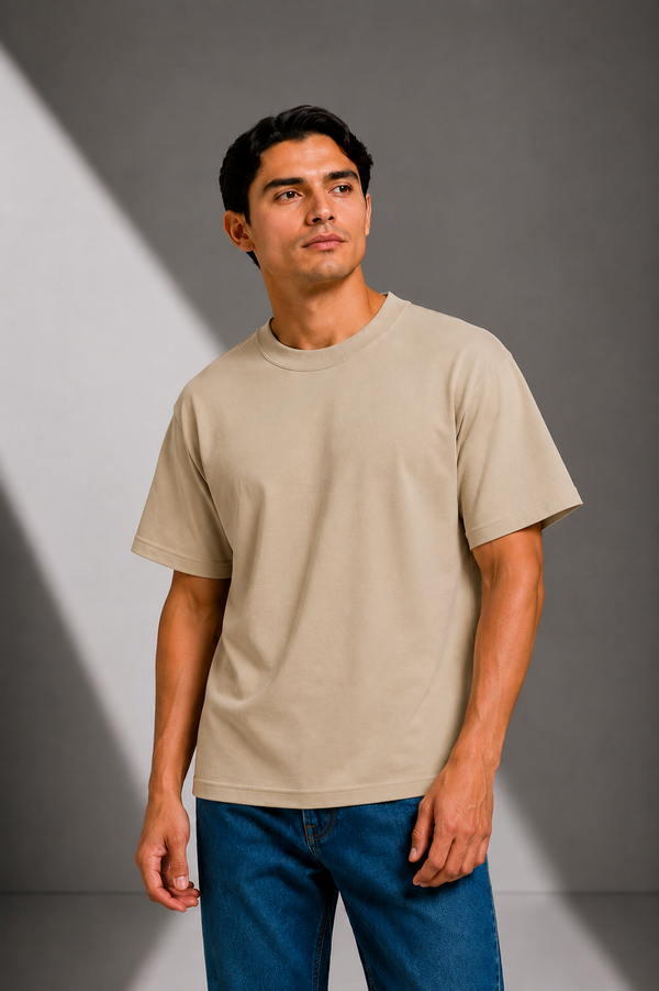 PLAYERA SEMI OVERSIZE 300G TIPO JERSEY PREMIUM - Arena